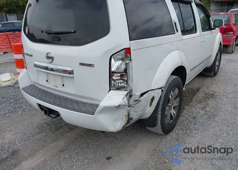 2012 Nissan Pathfinder Silver from USA, damaged, VIN 5N1AR1NBXCC604843